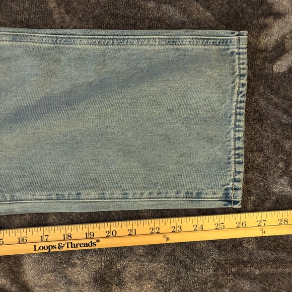 Gap Women's Slouchy Bib Overalls Medium Denim Light Wash Farmcore Country Girl - Picture 13 of 13